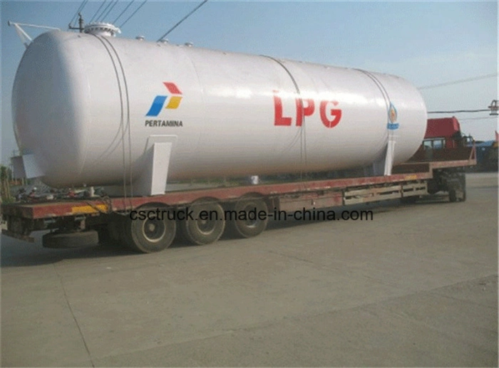 80000 Liters LPG Gas Tank 40mt LPG Storage Tank 50cbm Propane Tanker 60000L Pressure Vessel