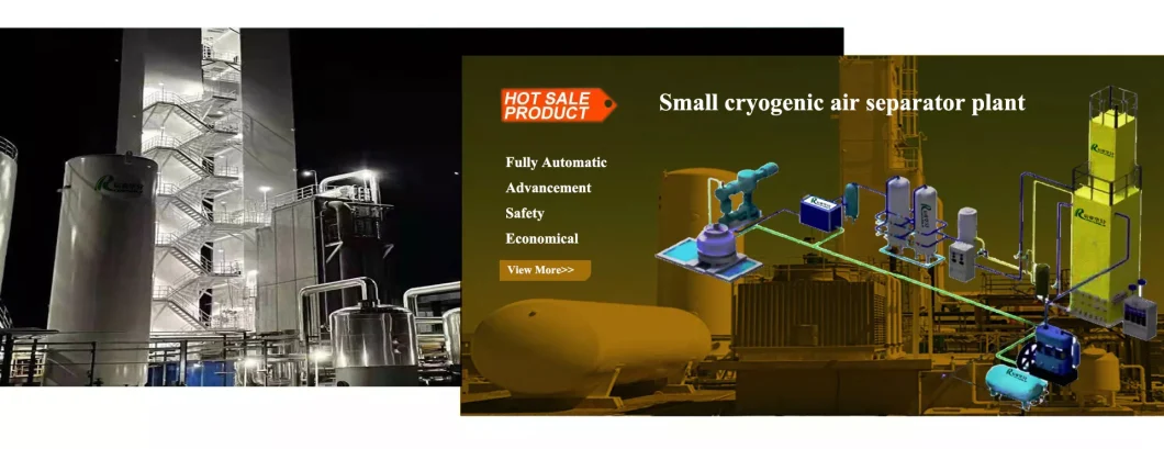 Chenrui Cryogenic Oxygen/Nitrogen Gas Production Plant Cryogenic Air Separator Plant