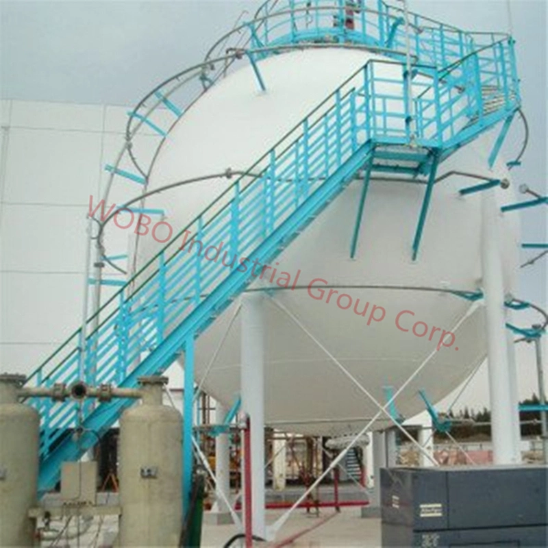 Cryogenic Liquid Oxygen CO2 LNG Spherical Tank EPC for Petrochemical
