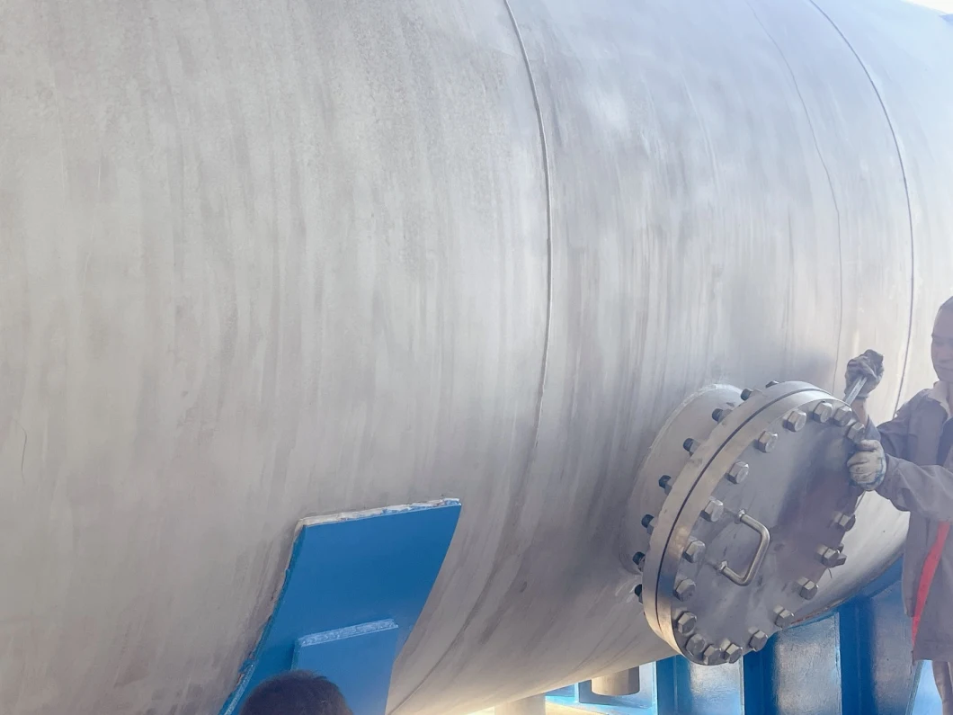Large Stainless Steel Gas Air Steam Liquid Water Oil Mixing Storage Pressure Tank