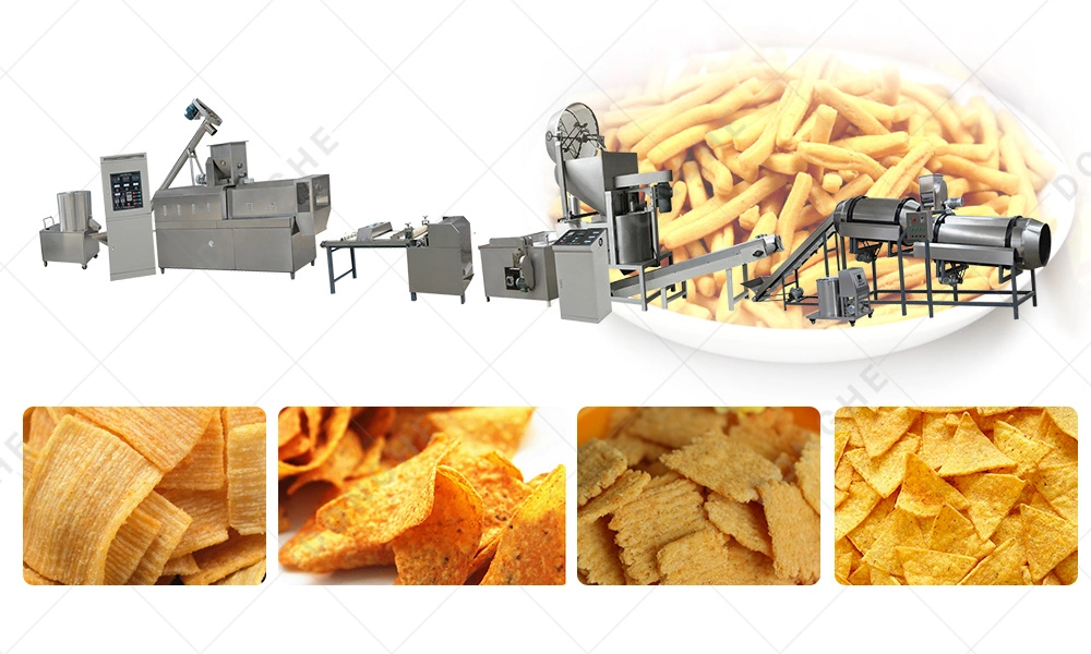 High Efficient Nuts Batch Fryer Frying Machine Automatic Potato Chips Batch Fryer Machinery Plant for Sale