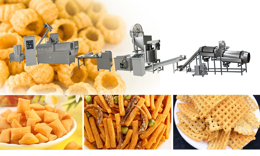 Commercial Small Scale Batch Fryer Machine for Food Frying Machinery Fried Pellet Snacks Food Batch Frying Machinery Plant for Sale