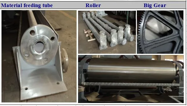 Industrial Rotary Dryer Drum Scraping Plant