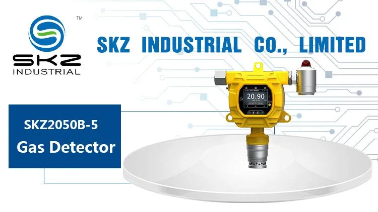 CE Certificated Skz2050b-5-Argon Ar Gas Alarming Device Gas Leakage Detector Gas Leakage Test
