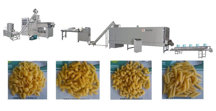 800kg/H Automatic Industrial Pasta Macaroni Production Plant