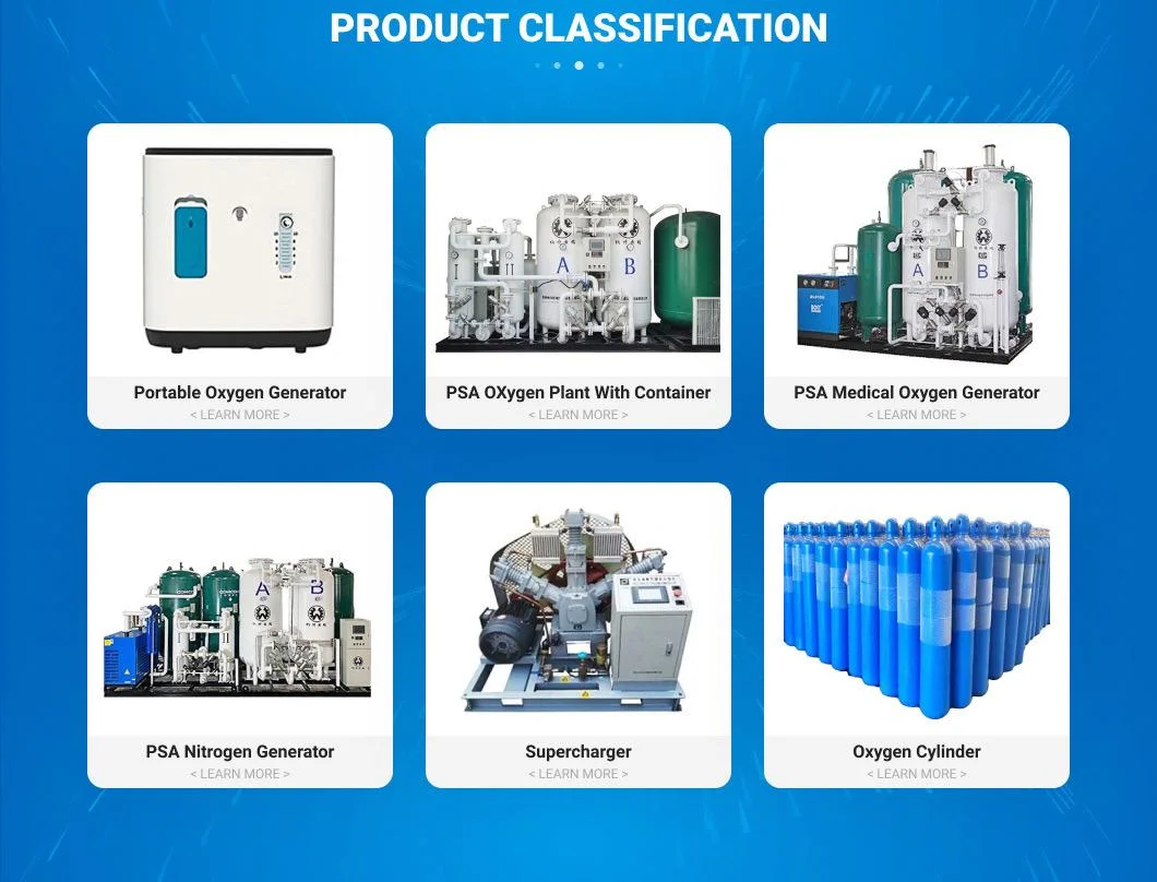 Full Automatic 3nm3-200nm3 Liquid Oxygen and Nitrogen Air Separation Plant