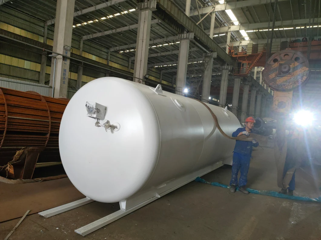 Industrial Gas Equipment Honrizontal Cryogenic Storage Tank