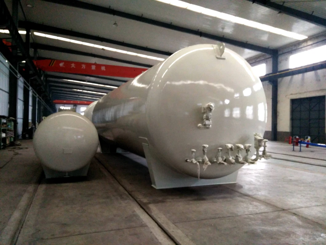 Liquid Natural Gas LNG Tank Storage 60m3 / 1.2MPa. LNG Storage Cryogenic Tank