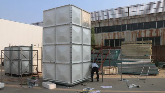 Factory Direct Supply GRP FRP SMC Sealing Modular Fiberglass Rectangular Sectional Rain Water Storage Tank Cheap Price with UK Wras and ISO Certificate