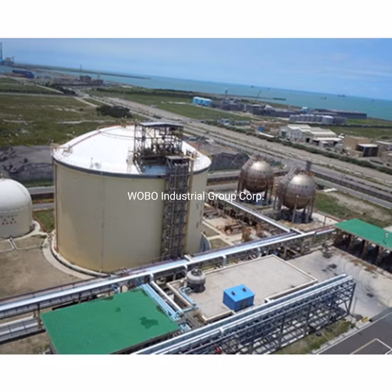 Cryogenic Liquid Oxygen CO2 LNG Spherical Tank EPC for Petrochemical
