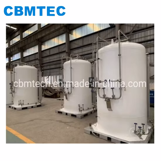 Lox/Lin/Lar/LNG/Lco2 Gas Storage Platform Microbulk Tanks