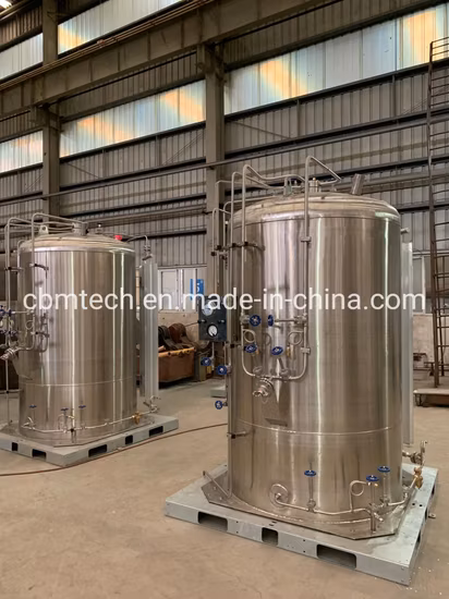 Medium Lox Lin Lar Lco2 LNG LPG Mirco Bulk Tanks with Factory Prices