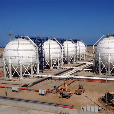 China Manufacturer Turnkey Operations LNG/LPG Spherical Storage Tank